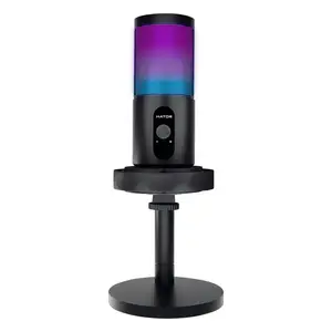 Мікрофон для ПК/ для стрімінгу, подкастів HATOR Signify RGB (HTA-510) Мікрофон для ПК/ для стрімінгу, подкастів HATOR Signify RGB (HTA-510)