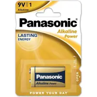 Батарейка Panasonic Krona bat Alkaline 1шт Alkaline Power (6LR61REB/1BP)