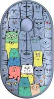 Мышь 2E MF300 Pets Silent WL BT Cats (2E-MF300WPETSBL)