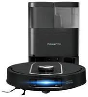 Робот-пылесос Rowenta с функцией мытья X-Plorer Serie 575 Max Standard, 10 000 Па, высота 10,5 см, 0,22 л, ёмкость пылесборника — 0,3 л, автономность работы до 120 мин, черный