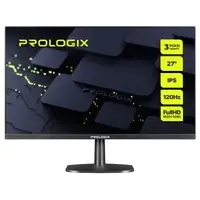 Монитор Prologix 27" P2725HV IPS Black 120Hz; 1920х1080, 5 мс, 250 кд/м2, D-Sub, HDMI