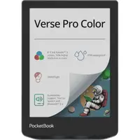 Електронна книга з підсвічуванням PocketBook 634K3 Verse Pro Color StormySea (PB634K3-1-CIS, PB634K3-1-WW)