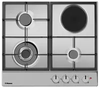 Варильна поверхня Hansa комбінована (3 газ + 1 електро), 59см, нерж