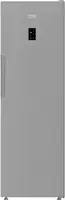 Морозильна камера Beko, 187x60x71, 286л, 1дв., E, NF, нержавіюча сталь