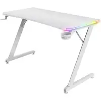 Геймерський ігровий стіл Trust GXT 709W Luminus White (25328)