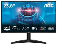 Монiтор 23.8" AOC Q24B36X Black