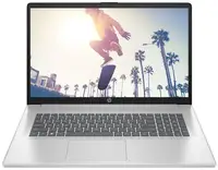 Ноутбук HP 17-cn4042ua 17.3" FHD IPS AG, Intel 5-120U, 16GB, F1TB, UMA, DOS, сріблястий