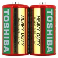 Батарейка Toshiba C bat Zinc-Cl 2шт Heavy Duty (00152671)