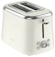 Тостер Tefal Collection 850Вт, розморожування, пластик, бежевий