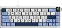 Дротова механічна клавіатура Ajazz AK650 Sea Salt switches Blue White Blue (AK650-SS-BWB)