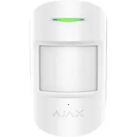 Комбінований датчик руху і розбиття скла Ajax CombiProtect White (7185)