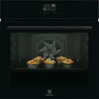 Духова шафа Electrolux електрична, 72л, A++, пара, дисплей, конвекція, піроліз, телескопічні напрямні, чорний