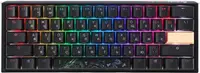 Клавіатура Ducky One 3 Mini Cherry MX Brown RGB UA USB Black (DKON2161ST-BUAPXCLAWSC1)