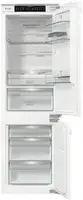 Холодильник Gorenje вбудований з нижн. мороз., 177x69x55см, 2 двері,252(76)л, А+, NF+, Зона св-ті, Диспл, Wi-Fi, Біли