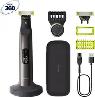 Тример для бороди та вусів/ Тример для тіла (бодігрумер) Philips OneBlade Pro 360 QP6652/61