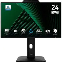 Монитор MSI 23.8" PRO MP242PMG IPS Black 120Hz; 1920x1080, 4 мс, 300 кд/м2, HDMI, VGA, Display Port, 2xUSB2.0, Pivot, динамики 2x2 Вт