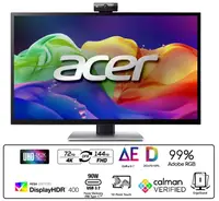 Монiтор 27" Acer PE270KTbmiiphcuzx (UM.HP0EE.014) Black