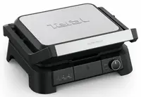 Гриль Tefal прижимний SuperGrill 4in1 2000Вт, темп. режимів-3, з`ємні пластини, метал