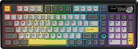 Бездротова механічна клавіатура Ajazz AK980 V2 Gift Switch V2 Black Grey Yellow (AK980-V2-G-BGY)