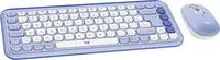 Комплект (клавіатура, миша) Logitech POP Icon Combo Liliac (920-013078)