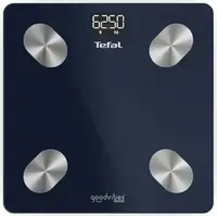 Ваги Tefal підлогові Goodvibes Life+, 180кг, Bluetooth, AAAx3 в комплекті, скло, синій