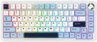 Клавіатура Ajazz AK820 MAX PLUS Daydream White-Dark Blue (AK820MAX-DD-BWD)