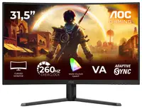 Монiтор 31.5" AOC C32G42ZE Black