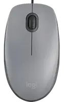 Миша Logitech M110 Silent-MID GRAY-USB-AKOYA