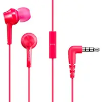 Навушники з мікрофоном Panasonic RP-TCM115GC Pink (RP-TCM115GC-P)
