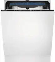 Посудомийна машина Electrolux вбудована, 13компл., Е, 60см, дисплей, інвертор, 3й кошик, чорний