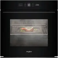 Духова шафа Whirlpool електрична, 73л, A+, дисплей, конвекція, піроліз, телескопічні напрямні, чорний