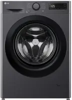 Прально-сушильна машина LG фронтальна, 9(5)кг, 1200, A, пара, 48см, дисплей, пара, інвертор, чорний