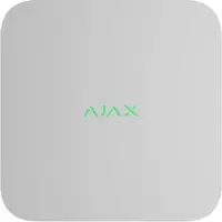 Мережевий відеореєстратор (NVR) Ajax NVR 8-channel White (000034516)