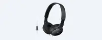 Навушники з мікрофоном Sony MDR-ZX110AP Black (MDRZX110APB)