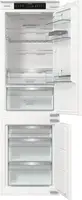 Холодильник Gorenje вбудований з нижн. мороз., 177x69x55см, 2 двері,252(76)л, А+, NF+, Зона св-ті, Диспл, Wi-Fi, Біли