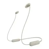 Навушники з мікрофоном Sony Sony WI-C100 Beige (WIC100C.CE7)