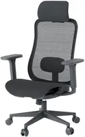 Крісло офісне OfficePro Wave OC670-B-B-B