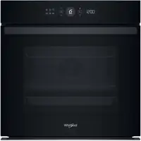Духова шафа Whirlpool електрична, 73л, A+, дисплей, конвекція, телескопічні напрямні, чорний