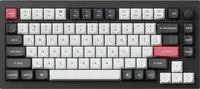Клавіатура бездротова Keychron Q1 HE Magnetic Switch Black RGB (Q1H-M1-UA)