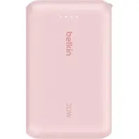 Зовнішній акумулятор (Power Bank) Belkin 10000mAh 20W Type-C Cable Pink (BPB021HQPK)