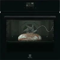 Духова шафа Electrolux електрична, 72л, A++, пара, дисплей, конвекція, піроліз, телескопічні напрямні, чорний