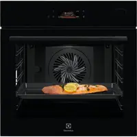 Духова шафа Electrolux електрична, 70л, А++, пара, дисплей, конвекція, ф-ція пароварки, телескопічні напрямні, чорний