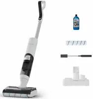 Пилосос Rowenta безпровідний X-Clean 5 Pro, 250Вт, вологе прибирання, конт пил -0.5л, вода -0.65л, автон. робота до 50хв, вага-4.2кг, микрофильтр, білий