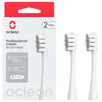 Насадка для електричної зубної щітки Oclean Brush Head Professional clean 2-pack Grey (6970810554090)