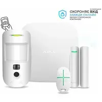 Комплект GSM сигналізації Ajax StarterKit Cam white