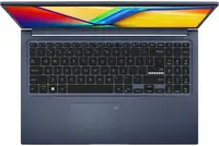 Ноутбук Asus Vivobook 15 M1502NAQ-BQ027W (90NB1841-M002M0); 15.6" FullHD (1920x1080) IPS матовый / AMD Ryzen 7 170 (3.2 - 4.75 ГГц) / RAM 24 ГБ / SSD 1 ТБ / AMD Radeon Graphics / без ОП / Wi-Fi / BT / Windows 11 Home / 1.7 кг / синий / подсветка клавиатур