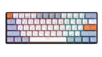 Дротова механічна клавіатура GamePro MK130R (Red) з Hot-Swap RGB Black
