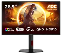 Монитор 26,5" AOC Q27G4ZDR Black/Red