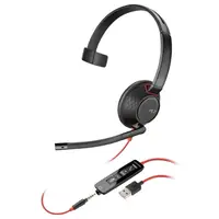 Наушники с микрофоном POLY BlackWire 5210 Black (8X230AA)