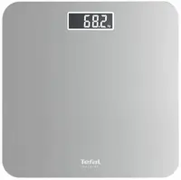 Ваги Tefal підлогові Premiss, 160кг, AAAx2 в комплекті, скло, сірий